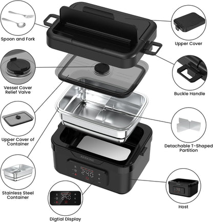 Warm Jet™ Electric Lunch Box