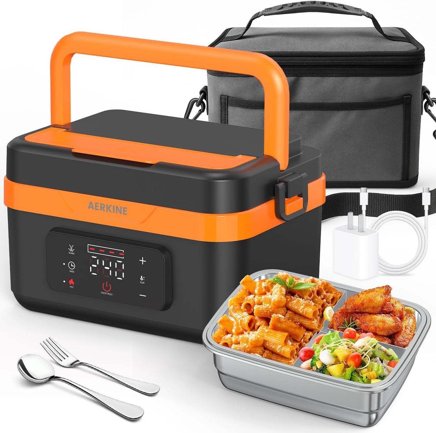 Warm Jet™ Electric Lunch Box