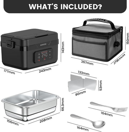 Warm Jet™ Electric Lunch Box