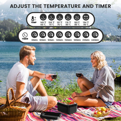 Warm Jet™ Electric Lunch Box