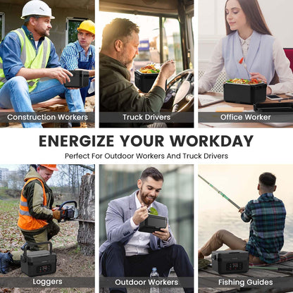 Warm Jet™ Electric Lunch Box