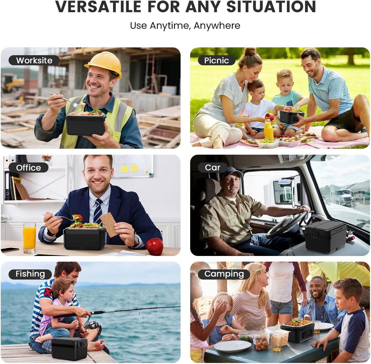 Warm Jet™ Electric Lunch Box