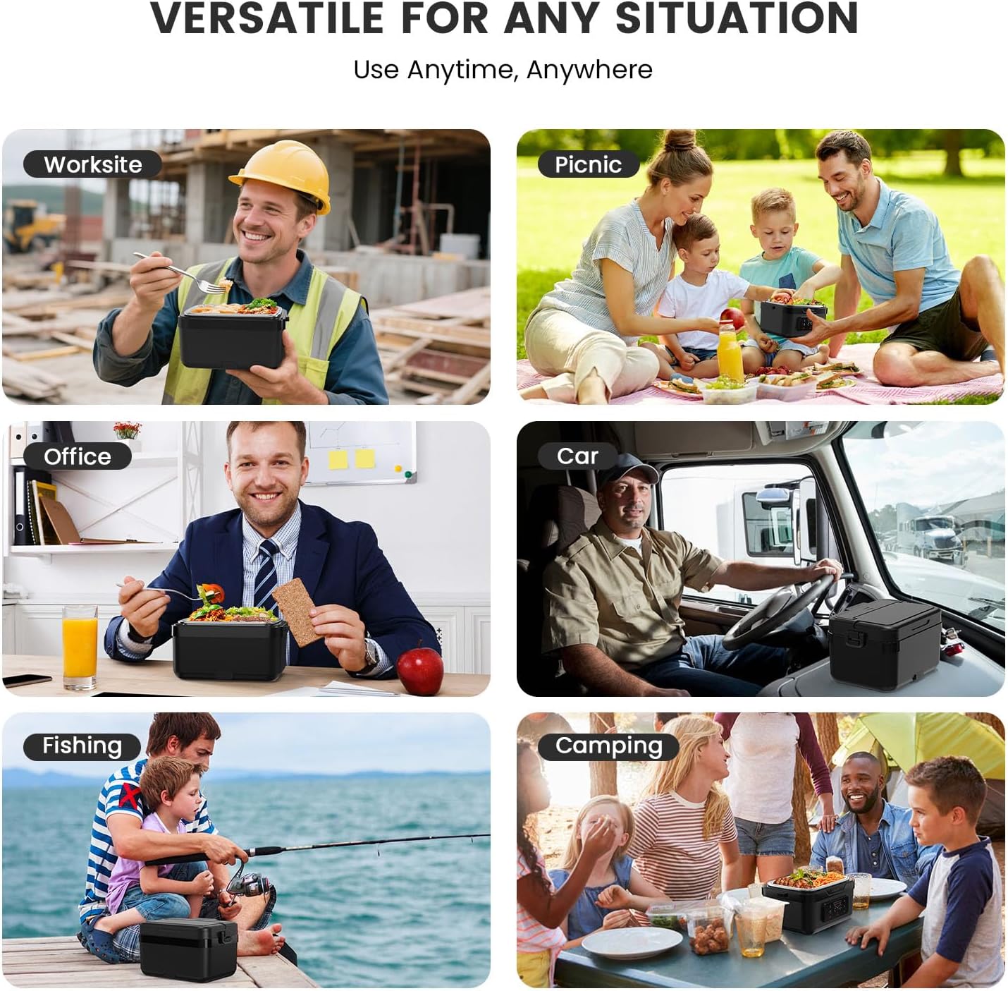 Warm Jet™ Electric Lunch Box