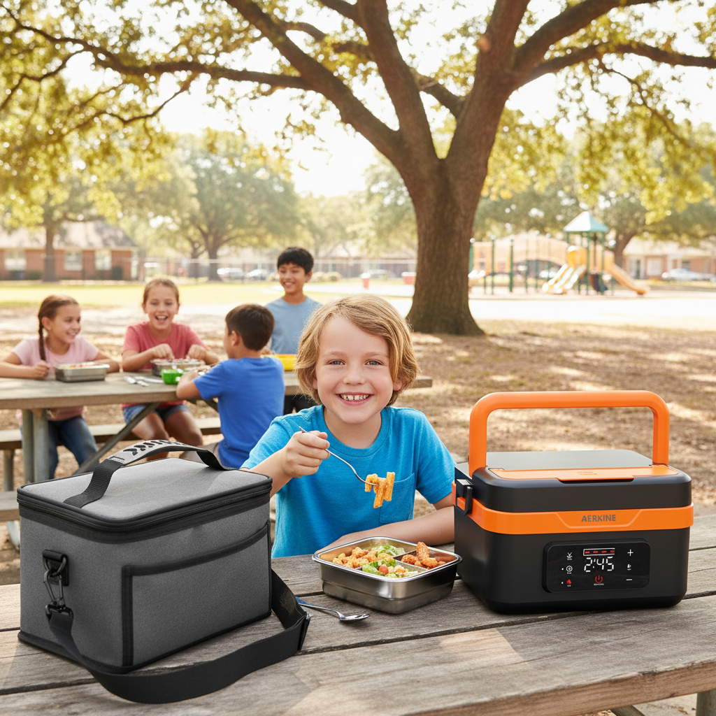 Warm Jet™ Electric Lunch Box
